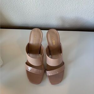 Aldo Pink Heels Modern Minimalist Design